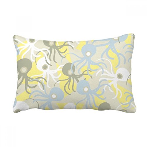 Coussin pieuvre de 16x24 pouces avec insert pour déco de maison - 2