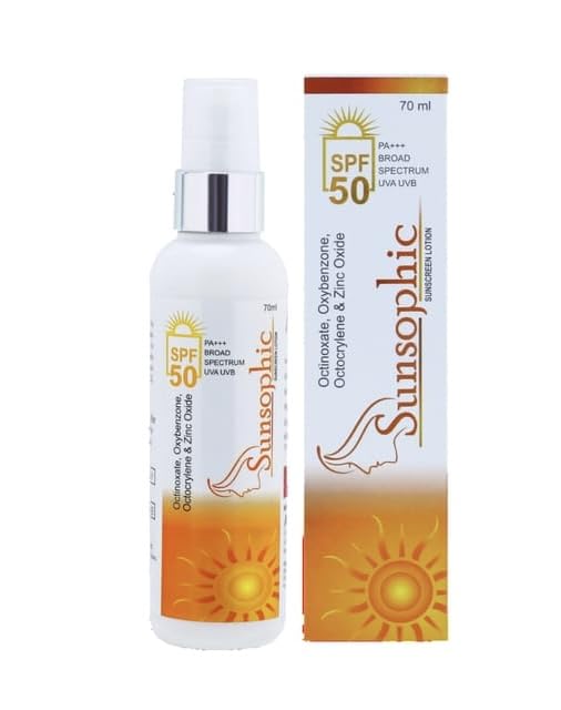 Sunsophic Sunscreen Lotion SPF50 70ml