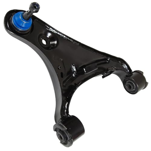 Image of Detroit Axle - Front Struts Control Arms Kit for 2005-2009 Land Rover LR3, 2 Upper Control Arms with Ball Joint Assembly 2 Struts with Coil Spring Assembly 2006 2007 2008 Replacement Suspension Kit