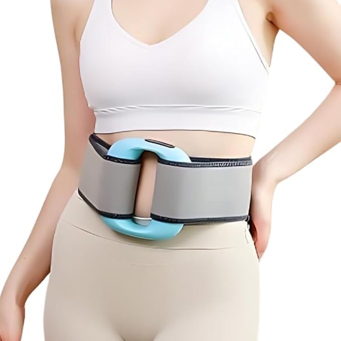 Rasikvar Percussion Massage Ring for Full Body Pain Relief- J16A, Rechargeable Cordless Deep Tissue Massage Ring Machine with Strap for Legs, Arms, Use at Home, Gym & During Travel - 8 Massager Modes-image-4