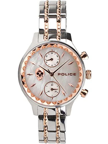 Juego de joyas POLICE de acero inoxidable para mujer PL16075BSTR.28M