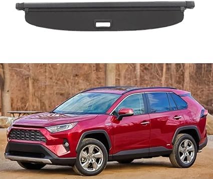 Versenkbare Kofferraumabdeckungen, für Toyota RAV4 RAV 4 XA50 MK5 2024 2023 2019 2020， Kofferraum Ablagefläche Abdeckungen Privatsphäre Car Styling Zubehör