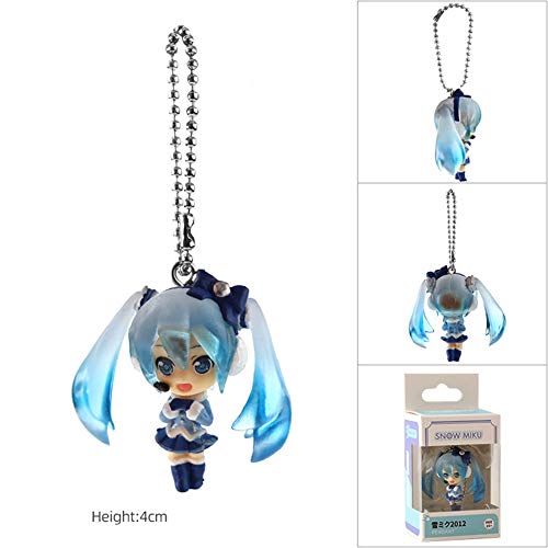 zhongjiany Hatsune Miku Anime Figura Llavero Llavero acrílico( Style02)