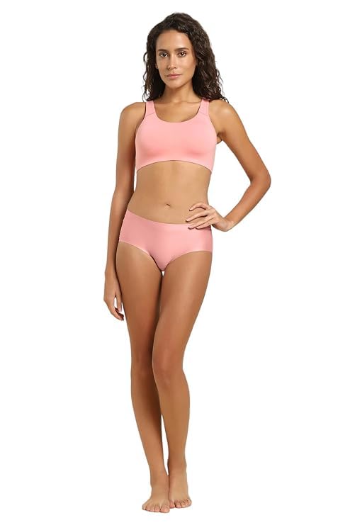 Image of Van Heusen Women's Slip on Cotton Bra | Soft Support | Breathable | Wireless | Everyday Comfort | Seamless Moulded Cups| No Hook & Eye | Style 11023