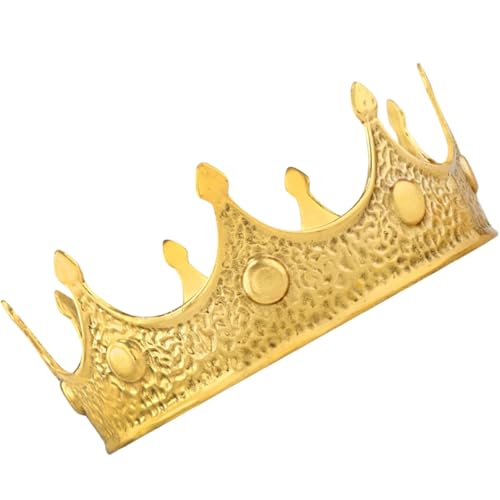 TOYANDONA Adorno Vintage de Gran Tamaño en Tono Oro Antiguo para Fiesta de Cumpleaños Accesorio Cosplay Ligero y Decorativo para Disfraz y Fotografía