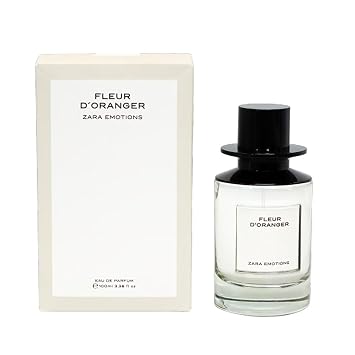 Zara Fleur dOranger Perfume for Women EDP Eau de Parfum 100ml 3.4 fl oz Fresh & Floral Notes of Bergamot, Orange Blossom, Neroli & Ylang Ylang Elegant & Sensual Fragrance
