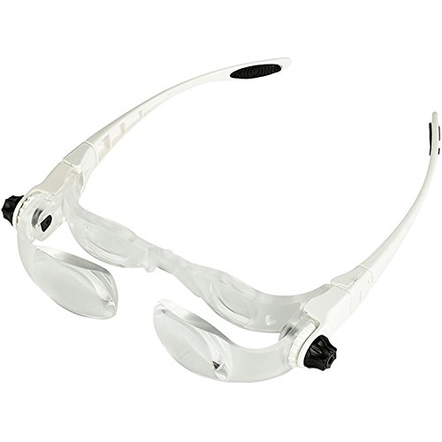 VIDOO Stirnband 4.0X Halterung Tv Brille Lupe Lupenbrille Lupe