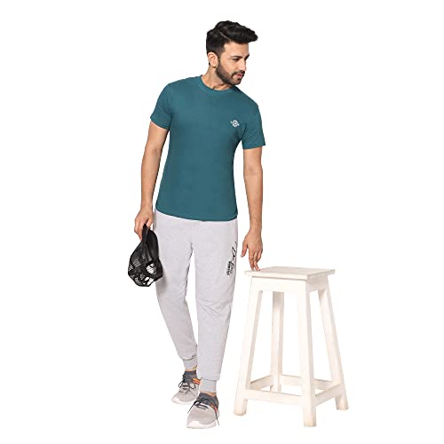 Image of LA'eNviE Pure Soft Cotton Men's Track Pant with Cuff 2 welt Pocket at Side for Men Stylish Regular Jogger Pants Pack of 1