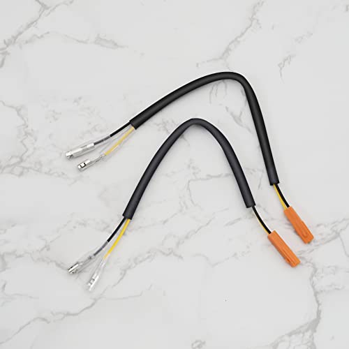 Be In Your Mind 4X Blinker Verkabelungsadapter Kompatibel mit Honda-Steckeradapter Motorrad Blinker Adapterkabel Ca. 22,5 cm/8,86 Zoll