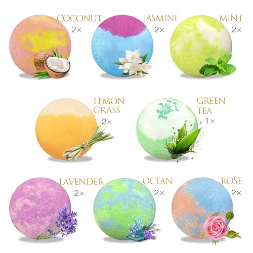 Excalla Bath Bombs For Women Gift Set thumb #2