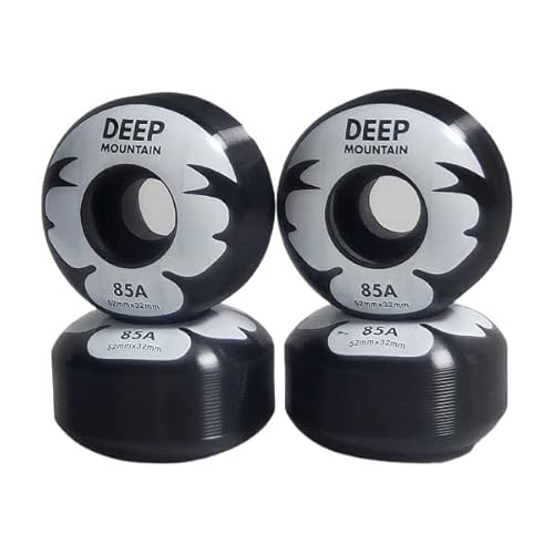 yDEEP MOUNTAINz fB[v}Ee 85a \tgEB[ 52mm XP[g{[h S XP{[ rMi[ Gg[ɍœK [R WHEEL BLK 52mm