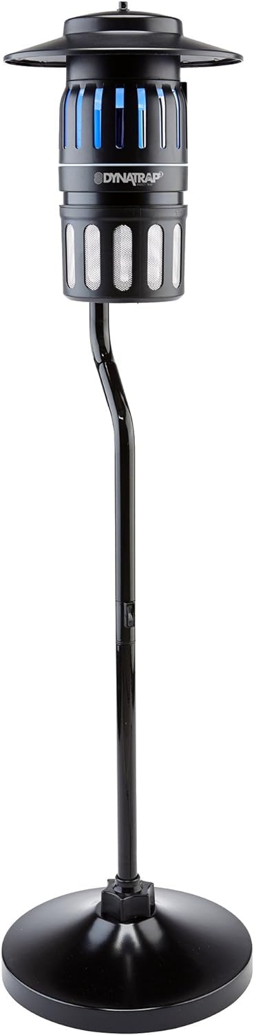 Smokeless Durable All Weather Whisper Quiet 1/2 Acre Coverage Flying Insect Trap with Pole Stand and Water Tray, Black (B0D46Z8ZY7) Amazon Price History, Amazon Price Tracker