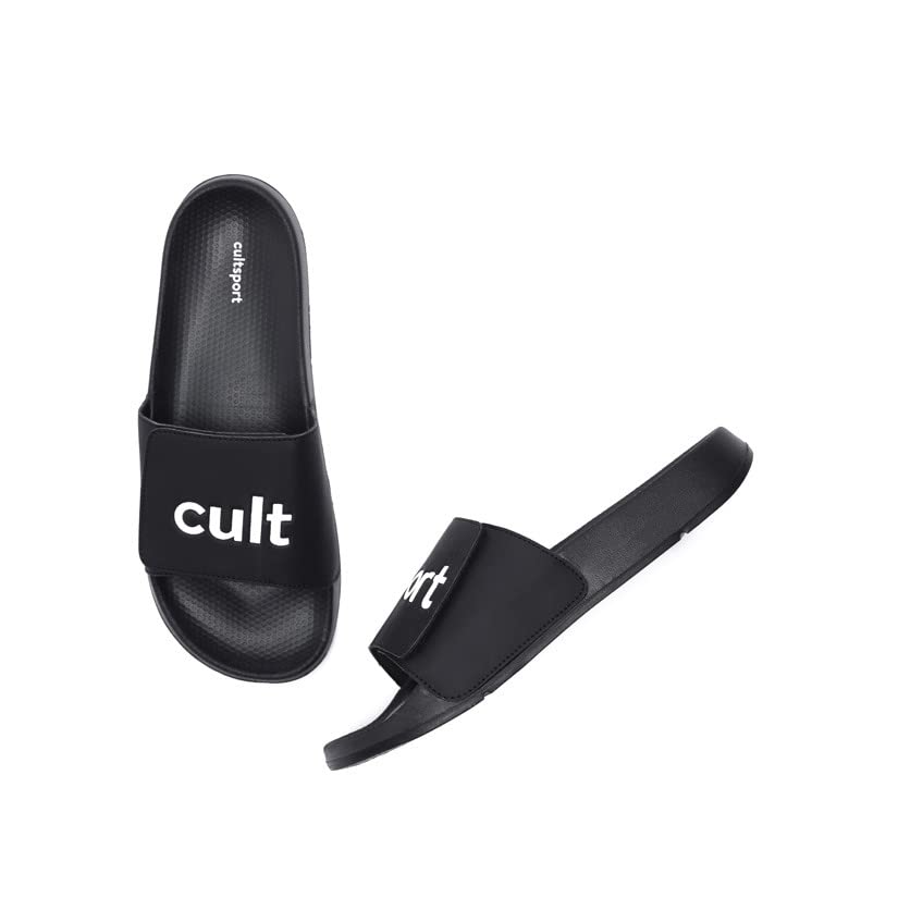 Image of CULT CultSport | Locomo Grey Men Slides | Lightweight | Enhanced Cushioning