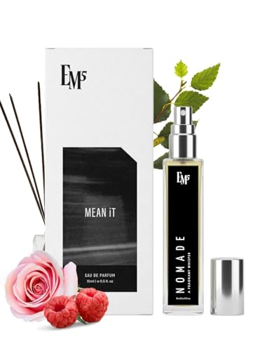 Image of EM5 Nomade Unisex Perfume | Amber Oud Smoky leather Fragrance | Eau De Parfum Spray for Men & Women | Gift for Him & Her | 15 ml