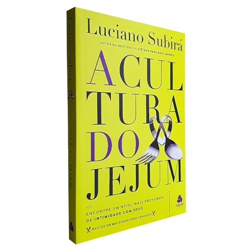 Kit A Cultura do Jejum + Caderno Minhas Anotações Bíblicas Leão