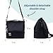 Wildkin Two Compartment Insulated Lunch Bag for Kids – School & Travel Ready - Rip-Stop Black