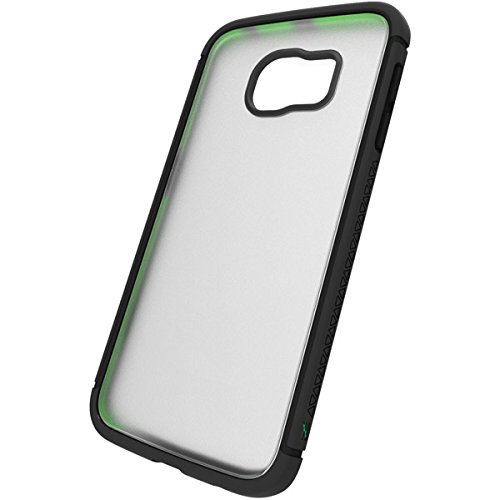 BodyGuardz - Contact Case for Samsung Galaxy S6 Edge Plus, Co-Mold Case with Impact Absorbing Technology (Black)