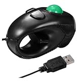 mini souris usb sans fil Conception ergonomique : conçue pour s'adapter confortablement à votre main, cette souris trackball permet des naturels du pouce, réduisant ainsi la tension du poignet lors d'une utilisation prolongée, mini souris usb, mini souris trackball