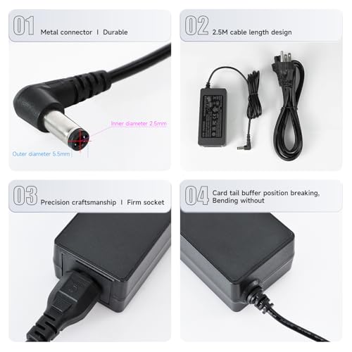 Image of DC 19V Power Supply Cable for Jetson Orin NX /Orin Nano Super Monitor /Electronics 19V /2.37A