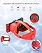 Upgraded VR Headset Compatible with Nintendo Switch & OLED, Adjustable 3D VR Glasses with Wide Compatibility for Switch, HD Lenses, No-Blur Immersive Gaming Experience