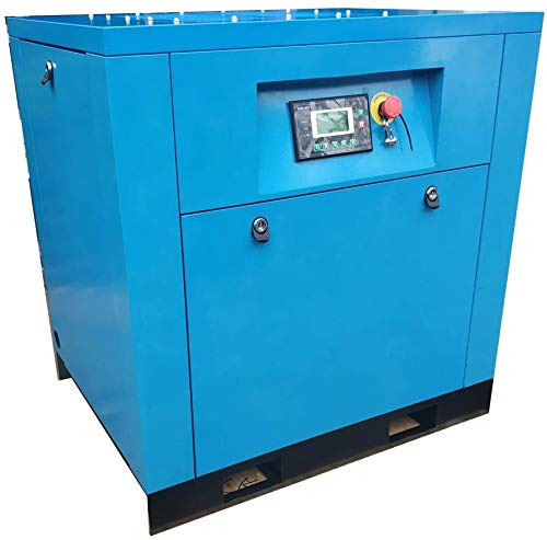 HPDAVV Rotary Screw Air Compressor 5.5HP/4KW 19cfm@125psi 230V/60Hz 1-Phase Built-in Oil Separator DAC4