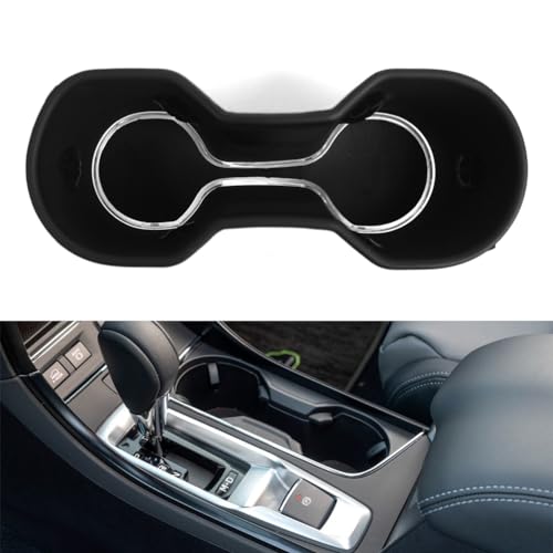 Portavasos para Subaru Ascent 2019-2022 ABS Negro miniatura 3