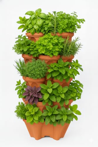 Jardin vertical intérieur/extérieur pour cultiver sans espace au sol - 6