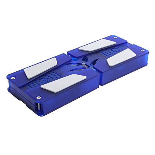 Base enfriadora plegable para laptop con USB y LED miniatura 7