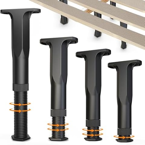 WALSIO Adjustable Bed Support Legs Cover