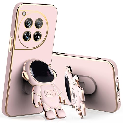 Coque OnePlus 12 antichoc rose résout le problème des objectifs photo exposés