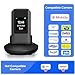 SilisoundTek Flip Phones for Seniors，2.8+1.5