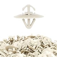 30 Stück Auto Seitentür Zierleisten-Clips Kunststoff 93160023 Seitenleiste Verkleidung Clips Kompatibel mit Renault Nis-san, 0pel 500326896