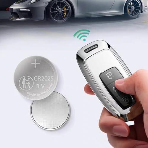 2 Pack CR2025 Key Fob Replacement Battery for Mercedes-Benz (C-Class E-Class ML S-Class Sprinter GLC GL CLA CLK GLE GLA SLK SL CLS GLS R C300 E350 ML350 C280) Smart Remote Key (Check Fitment Guide) - Thumbnail 7