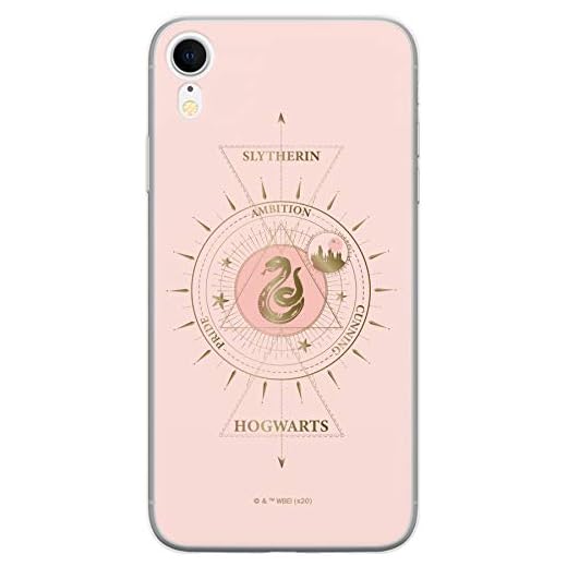 Ert Group Funda para teléfono móvil Apple iPhone XR Original y con Licencia Oficial de Harry Potter con diseño 009 Perfectamente Adaptada a la Forma del teléfono móvil, Funda Hecha de TPU