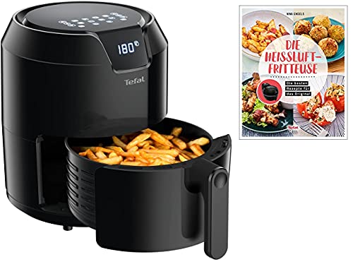 Tefal Easy Fry Precision XL Heißluftfritteuse + offizielles Original Kochbuch mit vielen Rezeptideen, 1500W, Kapazität…
