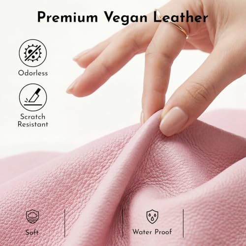 Image of Tote Bag for Women Vegan Leather Bucket Purse for Women Top Handle Handbag Shoulder Bag with Detachable Small Purse