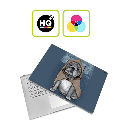 Housse vinyle Bouledogue Anglais Barruf pour Microsoft Surface Book 2 premium - 2