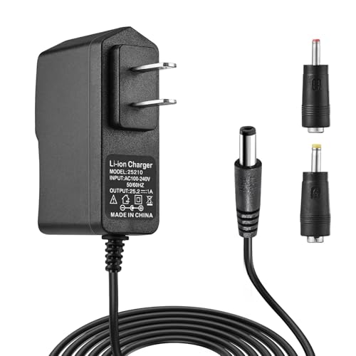 Bccxzm Massage Gun Charger 24V ~ 25.2V 1A Charger for 24V