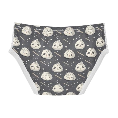 visesunny Boys Cotton Underwear Panda Bun Pattern Printed Toddler Soft Training Briefs Size 2T-8Y for Kids2
