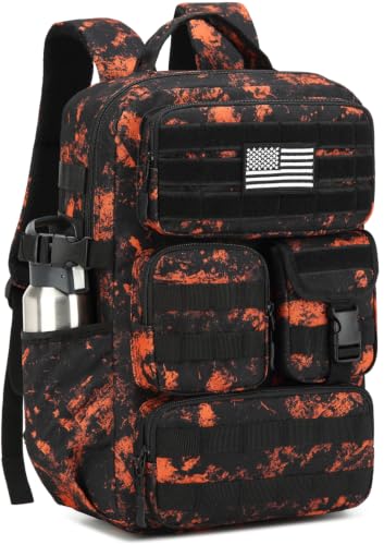 Image of Small Tactical Backpack for Men, 25L Military MOLLE EDC Daypack