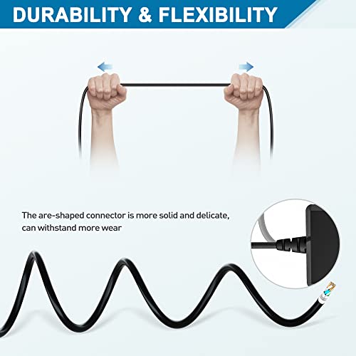 Adaptador de corriente PwrON con cable 2.5mm para tablet Nabi 2 II miniatura 5