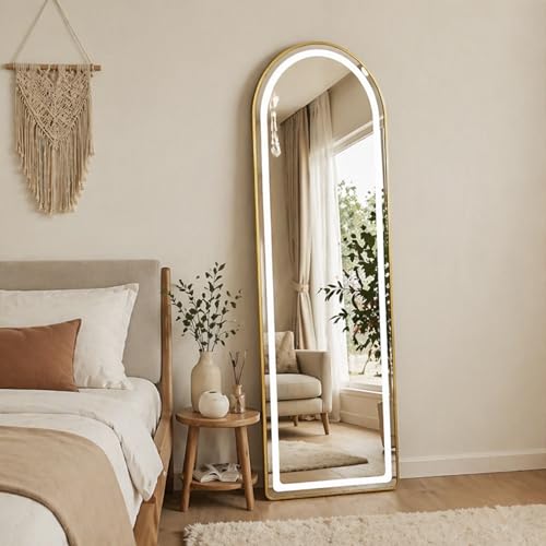 The Artment Gold Halo Arch LED Mirror 160x50cm - Image 4