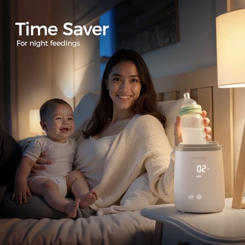 image for Momcozy Bottle Warmer, Fast Bottle Warmers for All Bottles with Timer,