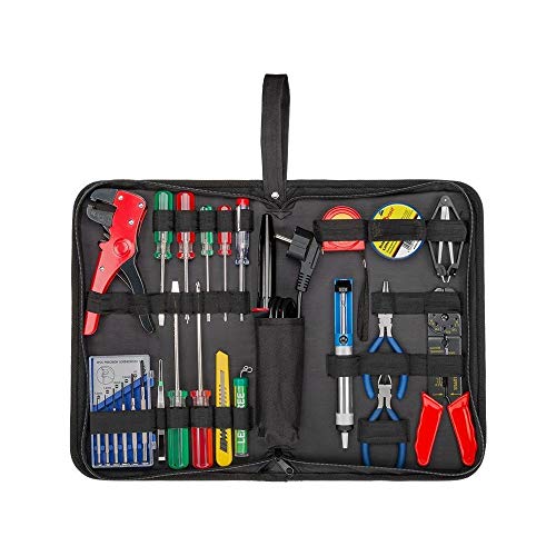 Trousse à Outils avec Kit de Soudure Fixpoint 45243 pour circuit imprimé