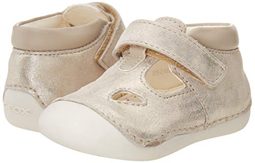 Geox B Tutim A, Primi Passi Bimbo 0-24, Beige, 18