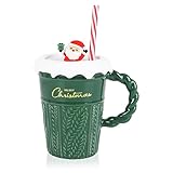 Taza de Café de Navidad 400ml Navidad Taza de Café de Cerámica Taza de té Taza de Leche con Tapa...