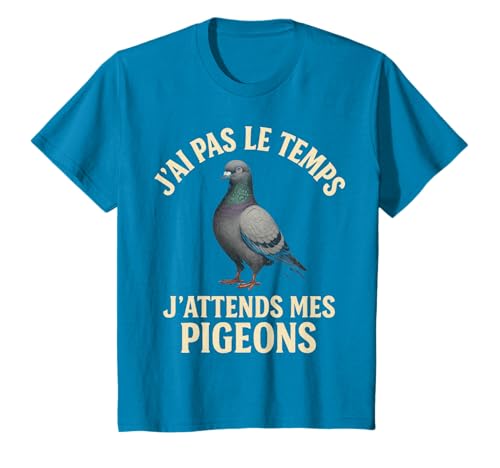Colombophile Humour – J’attends Mes Pigeons T-Shirt