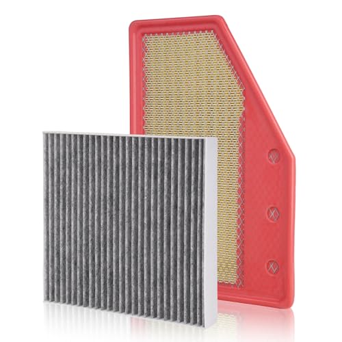 Image of Cabin & Engine Air Filter Fit for 2019-2025 Cadillac XT4, 2016-2025 Chevrolet Malibu, 2021-2026 Buick Envision, 2018-2020 Regal Sportback, 2018-2020 Regal TourX Replace#CF11966 23430313
