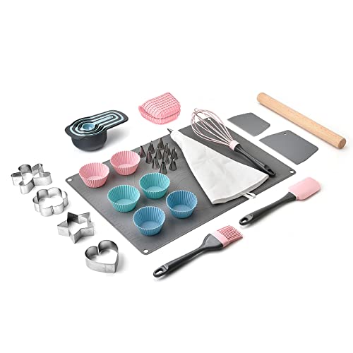 Lot de 36 ustensiles de pâtisserie pour enfants, adolescents, adultes débutants Cover