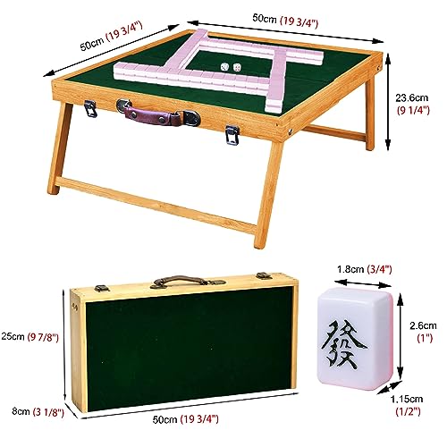 Table de mahjong compacte pour jouer facilement dans les petits espaces